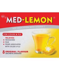 MED-LEMON REGULAR WITH VITAMIN C 8s