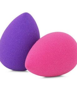 Medium Beauty Blending Makeup Blender Sponge -Pink & Purple -2 Pack