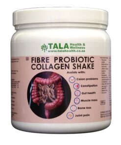 Mega range Tala Collagen Fibre Probiotic Shake 500g. 30 days plus supply.