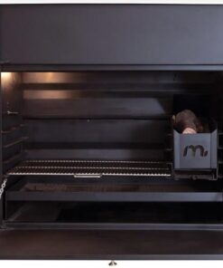 Megamaster - 1000 Deluxe Built in Braai - Black