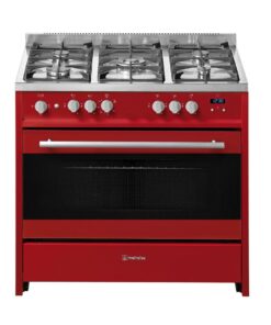 Meireles G90 SP Range, 90cm Full Gas Stove - Red