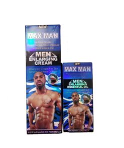 Men Enlargement Cream and Essential Oil Kit for Extra Pleasure - 2 Pack