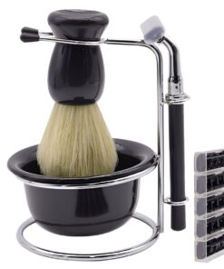 Men's Manual Razor Sets 4 in 1 Men's Shaving & Grooming Shaving Travel Sets