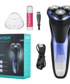 Men's Professional Rechargeable Shaver & Added Lip Balm