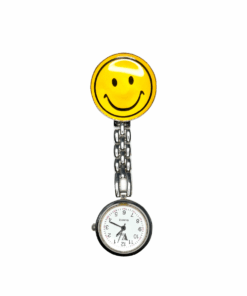 Metal Nurse Watch - Yellow