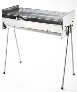 Metalix - Portable Braai Stainless Steel - 62cm Grid