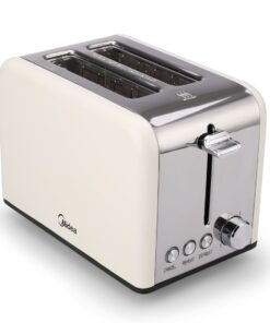 Midea 2 Slice Toaster - Cream