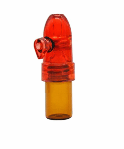 Mihuis Acrylic Snuff Bullet - 54mm - Red / Brown