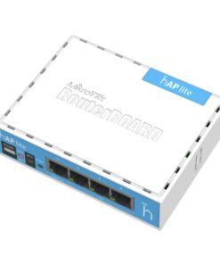 MikroTik hAP lite 2.4GHz Desktop Tower Case Access Point