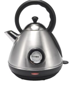 Milex Boston Matt Silver Stainless Steel Cordless 360° Kettle 2200W 1.7L