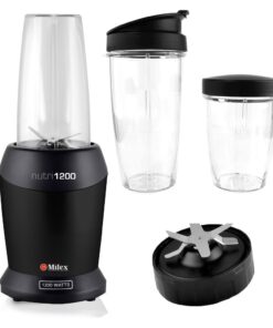 Milex - Nutri1200 8-in-1 Nutritional Blender - Black