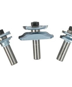 Mini Raised Panel Set 3Pc Roman Ogee Stile 1/2" Shank Wooden B