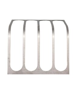 Mister Tjoppie Griller Crisper Fat Tanner Stand Grill - Stainless Steel