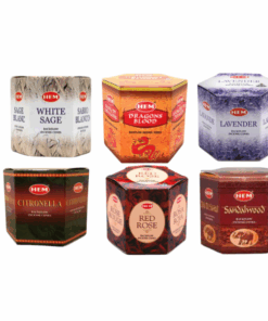 Mixed Pack of HEM Backflow Incense Cones