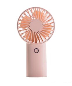 MJ-F2 USB Rechargeable Portable Electric Mini Fan - Pink