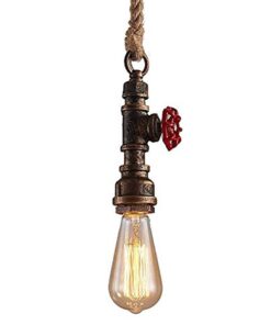 Modern Vintage  rope -Lamp-Pedant 2 Pcs Pack