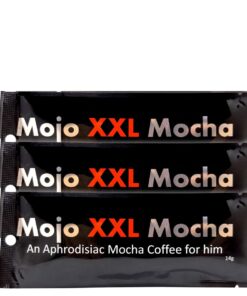 Mojo XXL Mocha Coffee Male Sex Enhancer 3 Sachets Package