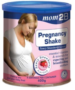Mom2B Pregnancy Shake 400g Strawberry