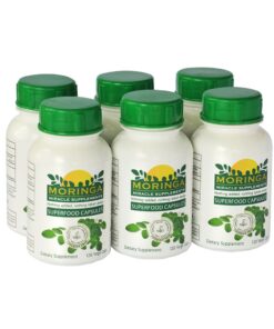 Moringa Capsules 120's x 6 - Dietary Supplement