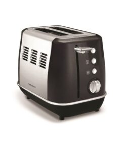 Morphy Richards - Toaster 2 Slice Stainless Steel Black - 900W "Evoke"