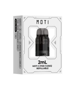 MOTI X Pod (1.00 ) - 2ml Refillable - 2 Pack