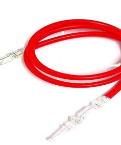 MR HOOKAH Silica Gel Pipe With Acrylic Hose - RED