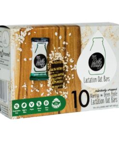 Mrs Milk Lactation Oat Bar Moringa & Green Apple - 10 Pack