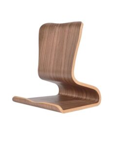 Multi-Angle Black Walnut Tablet Stand