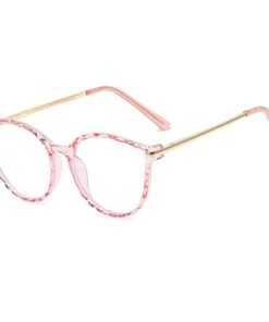 Multi -Pink - Anti-Blue- Clear Non-Prescription Frames /Fashion Eyeglasses