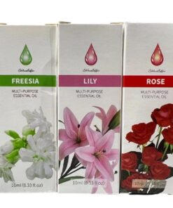 Multi-Purpose Essential Oil - Freesia , Lily & Rose - Pack Of 3