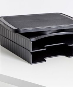 Multifunctional Monitor Screen Stand with 360-Degree Swivel Base