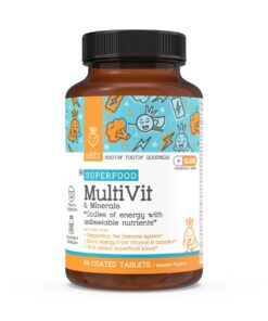 Multivitamin with Minerals & Superfoods Supplement Vegan 60 Coated Tablets