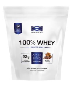 Muscle Works 100% Whey 2kg - Nutella Waffle