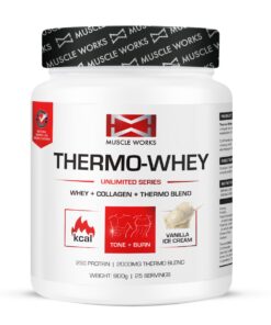Muscle Works Thermo Whey 900g Vanilla Ice Cream