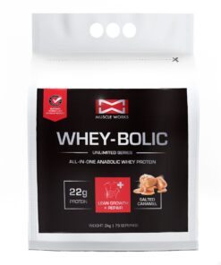 Muscle Works Whey-Bolic 3kg Salted Caramel