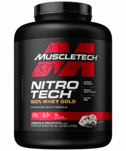 MuscleTech Nitro Tech 100% Whey Gold Cookies & Cream - 2.49kg