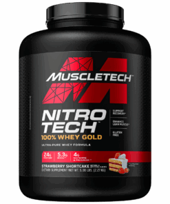 MuscleTech Nitro Tech 100% Whey Gold Strawberry - 2.51kg