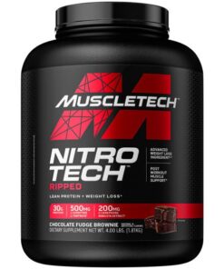 MuscleTech Nitro-Tech Ripped Performance Series Choc Fudge Brownie - 1.81kg