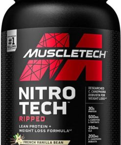MuscleTech Nitro-Tech Ripped Performance Series French Vanilla Bean - 907g