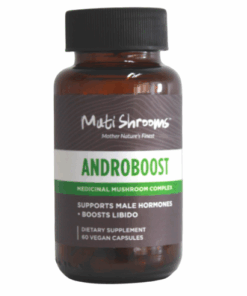 Muti Shrooms AndroBoost Medicinal Mushroom Complex - 60 Veg Capsules
