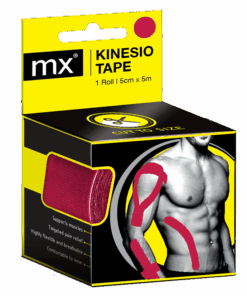 mx Kinesio Tape - 5cm x 5xm - Red