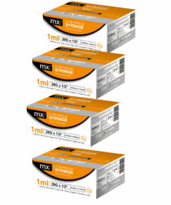 MX Syringe Insulin 1ml W/N 29G 1/2