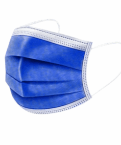 MXM - 3Ply Disposable Face Mask For Teens & Adults - 50's - Royal Blue