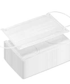 MXM - 3Ply Disposable Face Mask For Teens & Adults - 50's - White