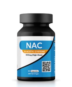 NAC (N-Acetyl Cysteine) 800mg (High-Dose) 60 Servings