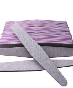 Nail Filer Grey - Rhombus Shape - 25 Pieces