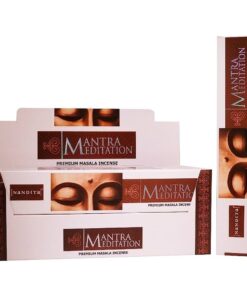 Nandita Incense Sticks - Mantra Meditation - 12 Packs
