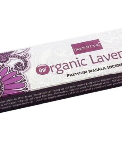 Nandita Incense Sticks - Organic Lavender - 12 Packs