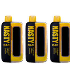Nasty 20000 Puffs Disposable Vape 50mg - Cushman Mango Banana - 3 Pack