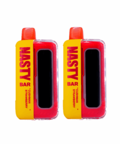 Nasty 20000 Puffs Disposable Vape 50mg - Cushman Strawberry - 2 Pack